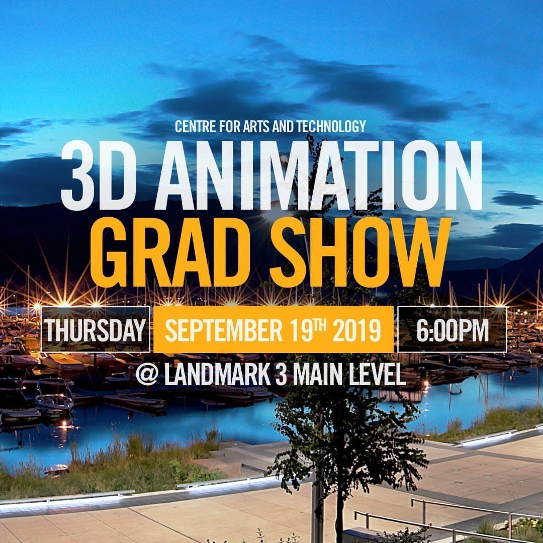 3d animation grad show.