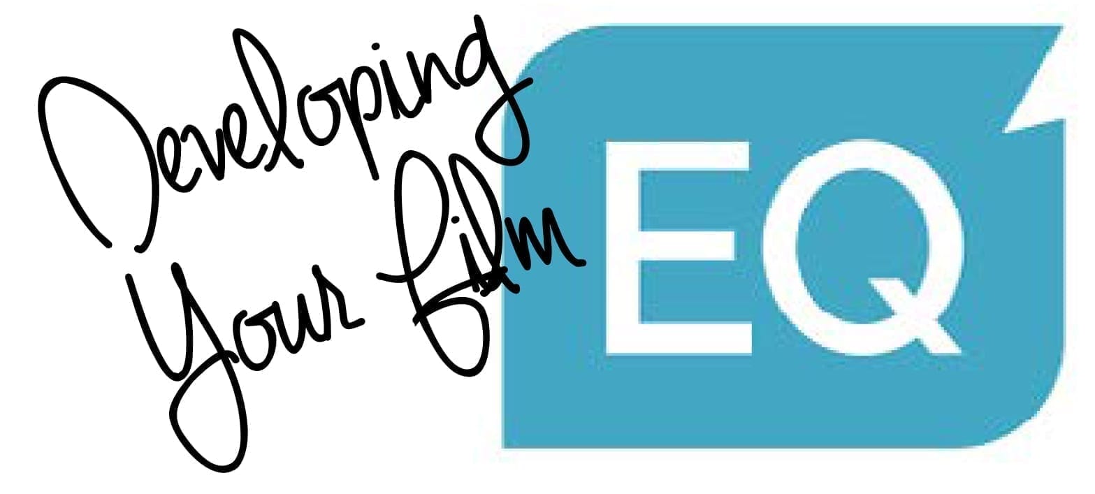 The eq logo with the words developing your film.