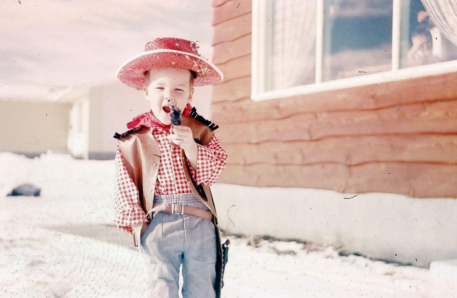 Actor Roark Critchlow as a child. 