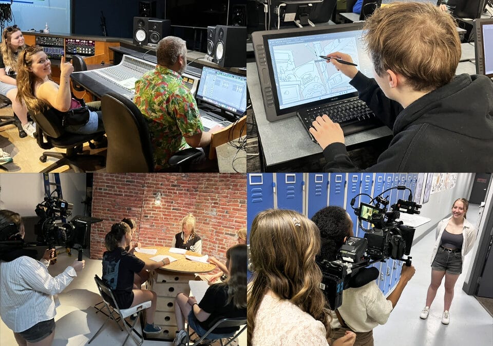 Kamloops School of the Arts Students Visit CAT Campus